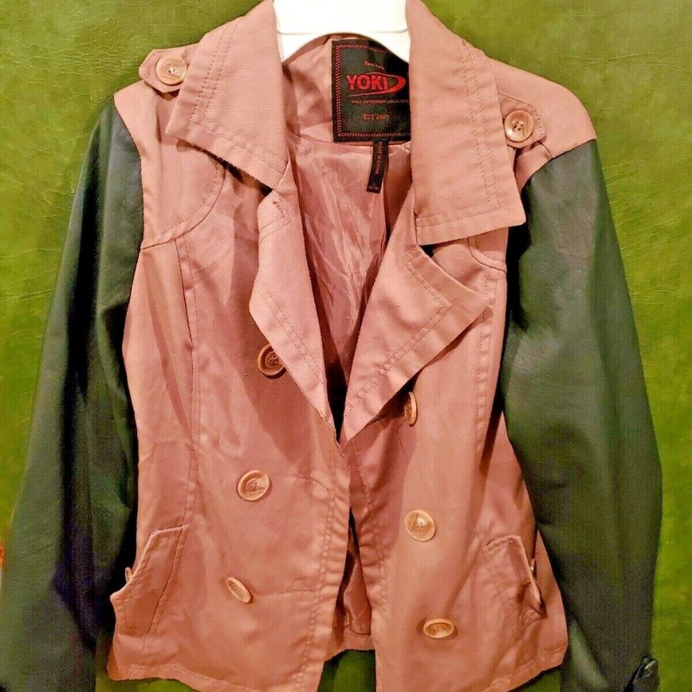 Yoki Tan Jacket Size 10-12